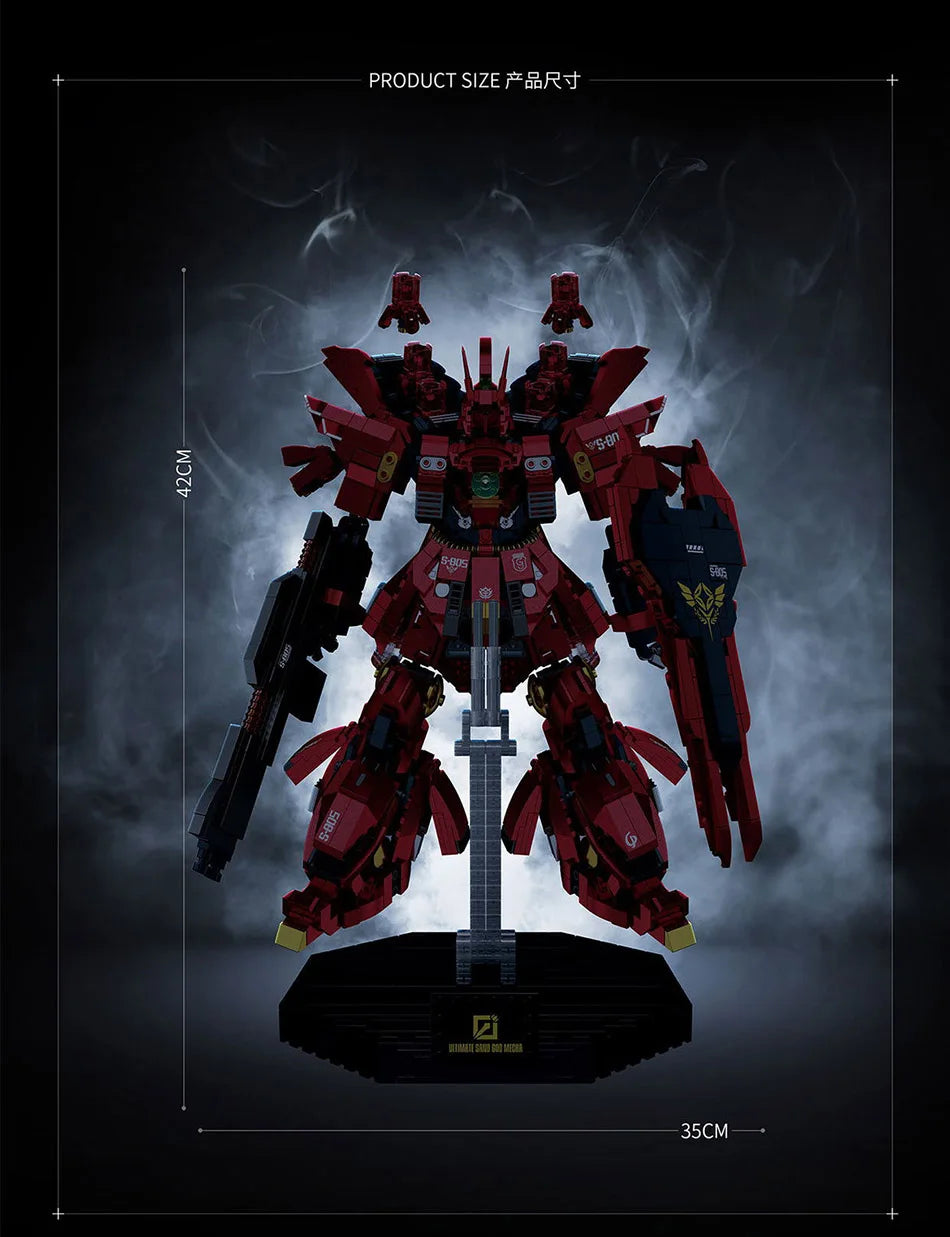Cyber Mecha Model Building Blocks - Storm Freedom Ancestor Mechanical Robot Assembly Kit for Kids & Adults