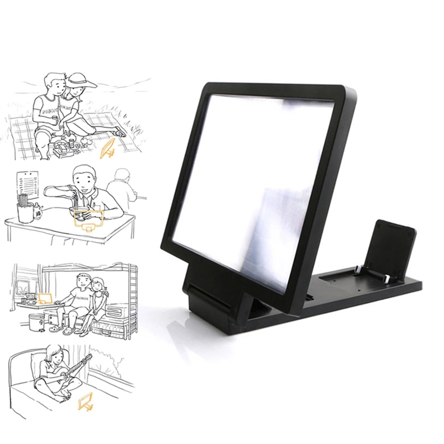 Screen Amplifier Phone Magnifier Screen For All Smartphones