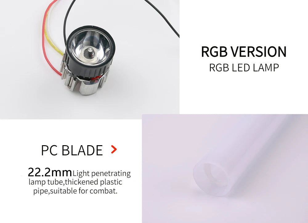 RGB Metal Lightsaber Dueling Smooth Swing Laser Sword Sabre De Luz 16 Color Changing 16 Sounds FOC Rave Flashing Toy