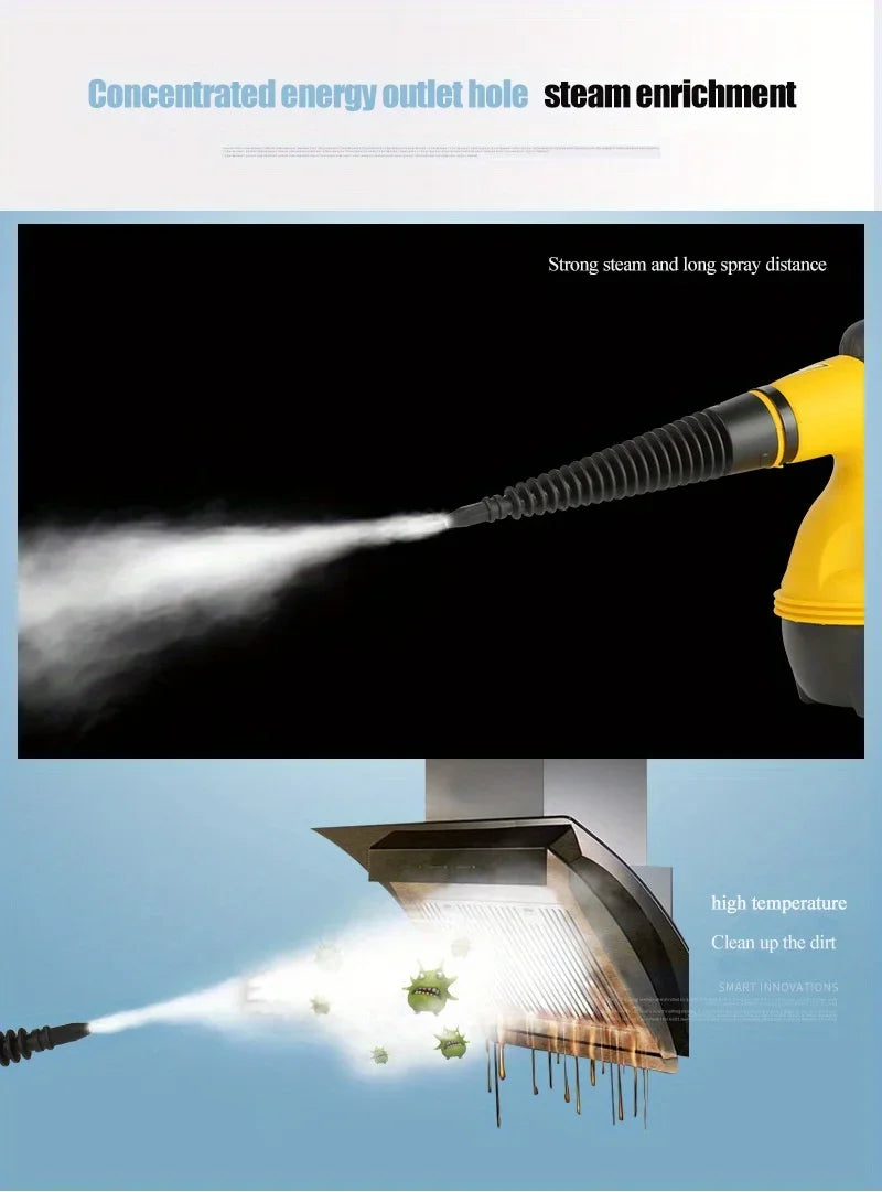 Handheld steam cleaner high pressure Cleaning machine household air conditioner Kitchen Hood cleaner Portable car steam cleaner