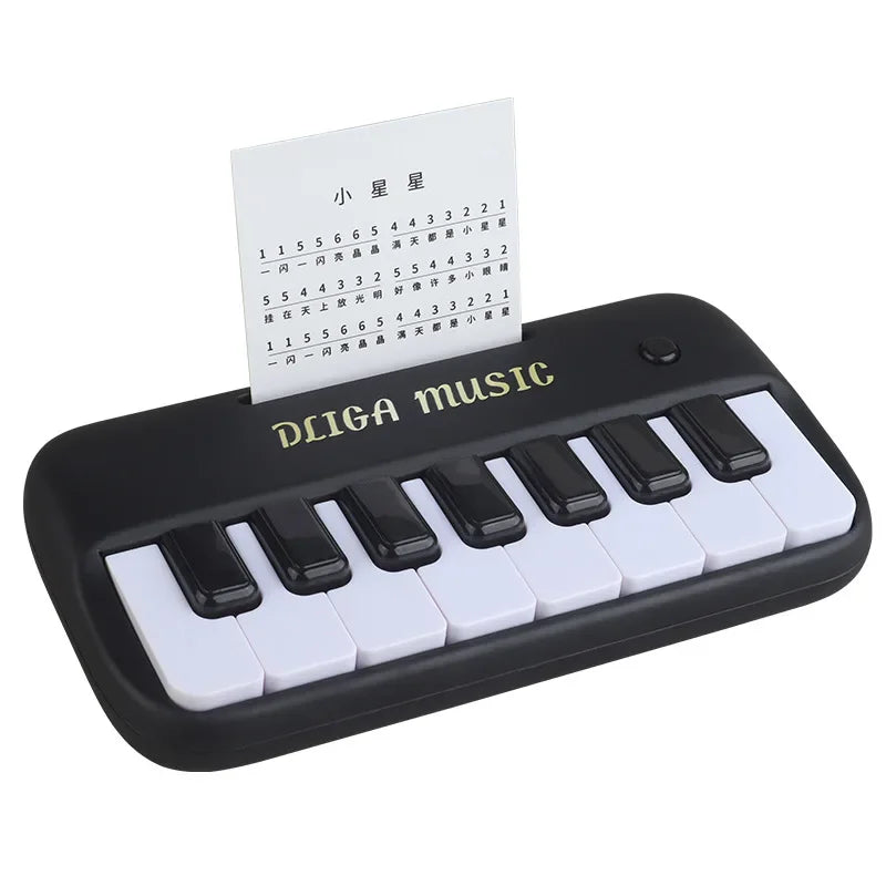 Portable 15 Keys Digital Keyboard Children Mini Electronic Piano Children Musical Instrument Educational Toys for Children Gift