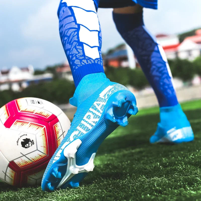 Professional Football Shoes Men TF/FG Society Cleats Soccer Shoes Original Indoor Football Field Boots Training Kid Sneaker Fast