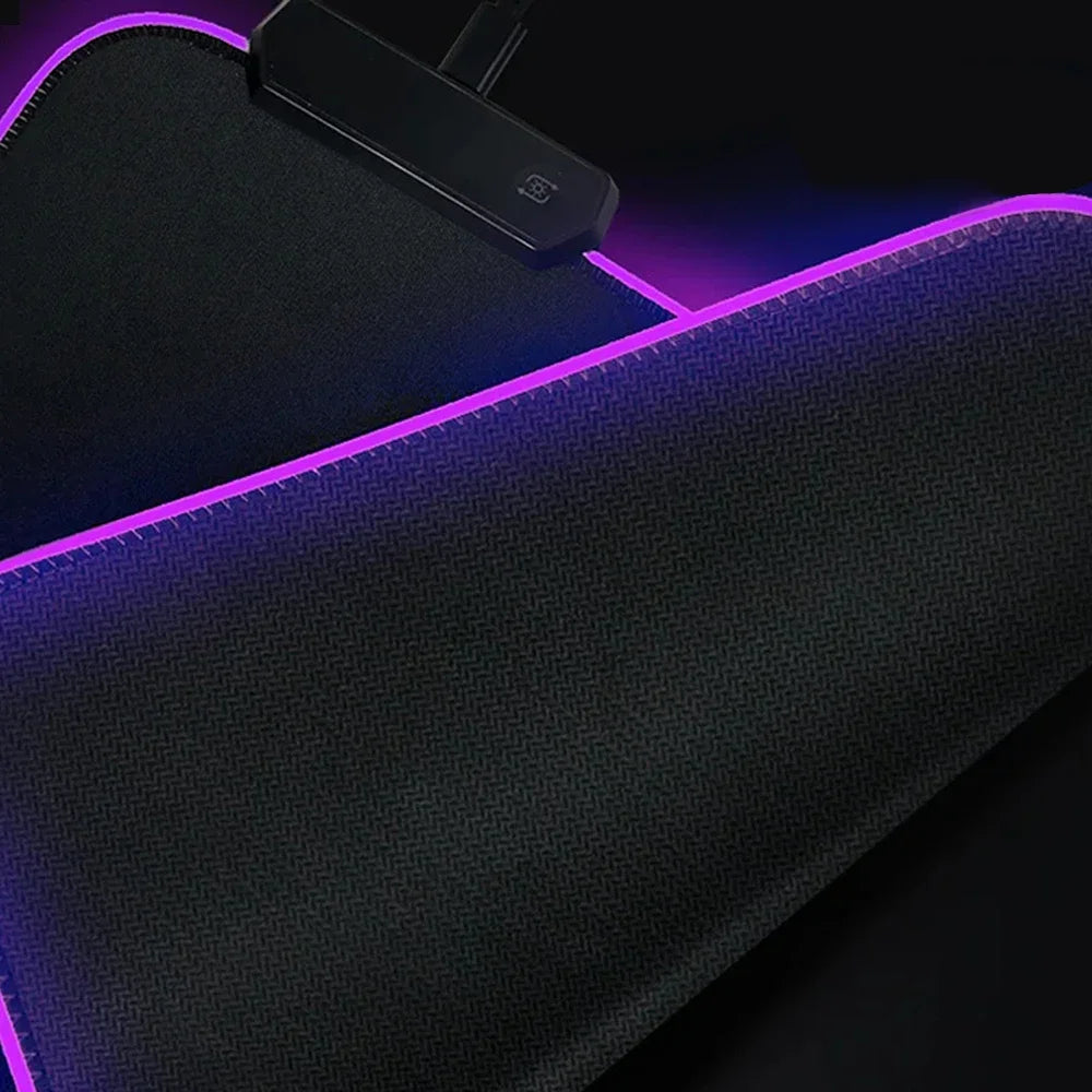 RGB Luminous ASUS Large PC Gaming Mouse Pad Black-green Desk Accessories LED XXL ROG Keyboard Extended Pads Backlight Cool Mats