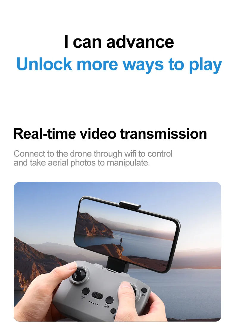 2026 NEW MINI Drone 8K 5G GPS Professional HD Aerial Photography Remote Control Aircraft HD Dual Camera Quadcopter Toy UAV