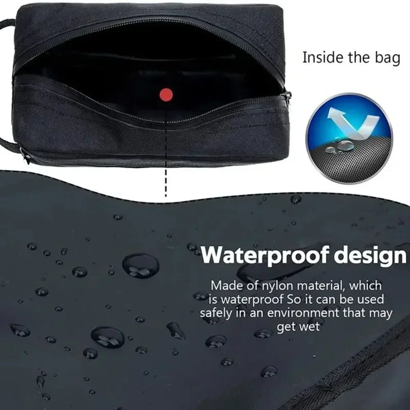Makeup Bag, Hand-held Bag, Oxford Cloth, Camera Bag, Digital Bag, Travel Bag, Storage Bag for Men's Toiletries