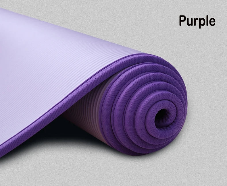 Thick Yoga Acupressure Mat for Meditation, Anti-Slip Mat, Gym Massage Pad, Body Building, Yoga, Sports Mattress at Home, 10mm