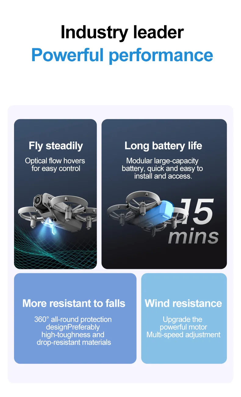 2026 NEW MINI Drone 8K 5G GPS Professional HD Aerial Photography Remote Control Aircraft HD Dual Camera Quadcopter Toy UAV