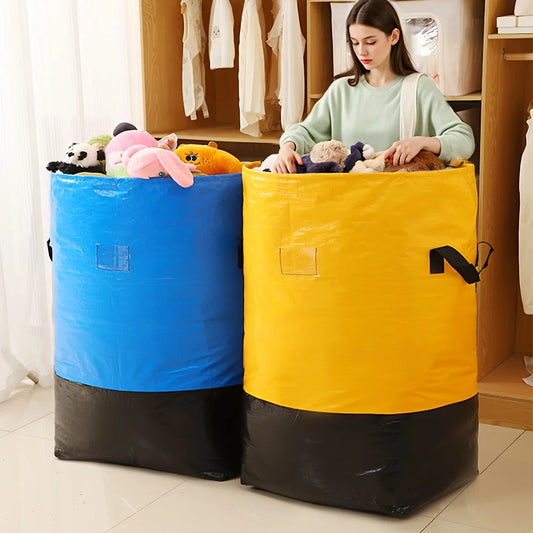 Foldable Large Storage Bag Toy Organizer Laundry Bag Home Organizer for Clothes Plush Toys Durable Waterproof Storage Bag