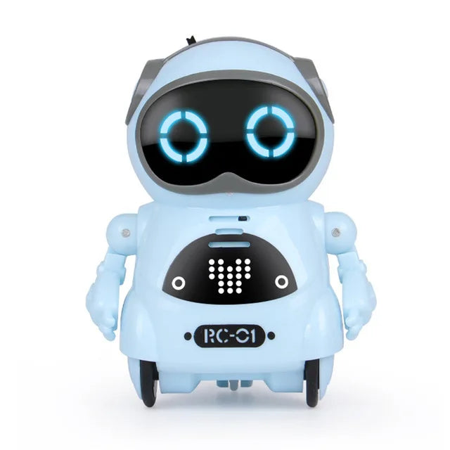 Mini Smart Robot Toy Robot can Talk Interactive Dialogue Voice Recognition Recording Singing and Dancing Storytelling