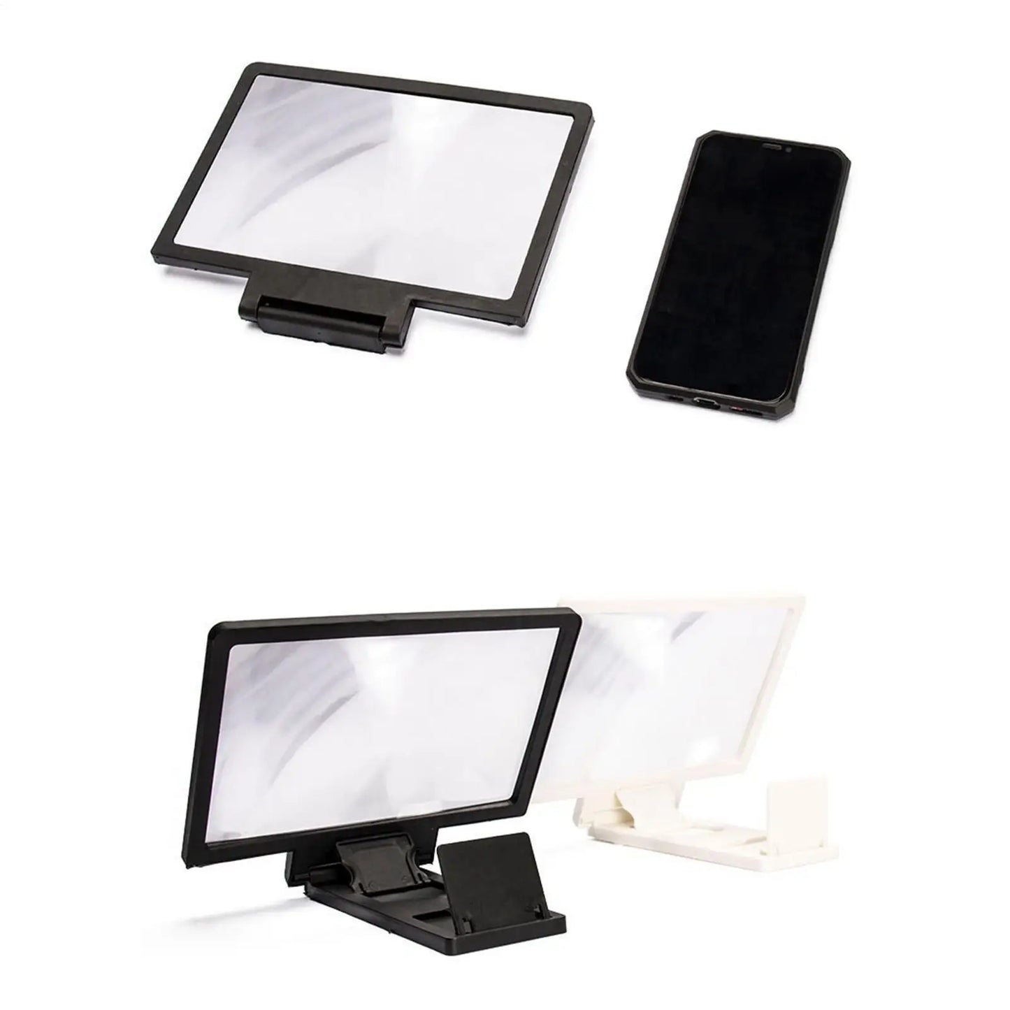 18cm/22cm mobile phone amplifier HD screen magnifying glass Smart Phone Screen Magnifier for Daily Reading Multi functional