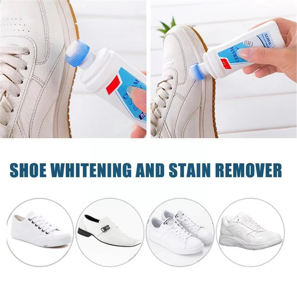 White shoes cleaning agent cleaning artifact a wipe white no wash decontamination yellowing whitening shoes sneakers cleaner