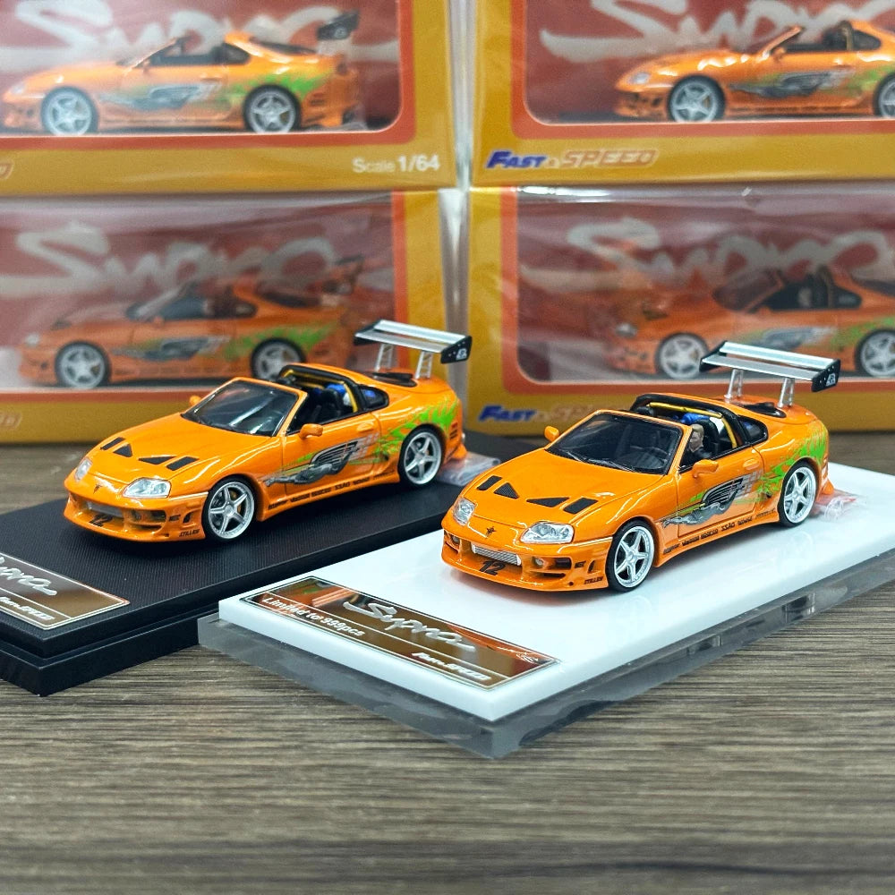 Fast Speed 1:64 A80 Z Targe Fast Furious Diecast Model Car