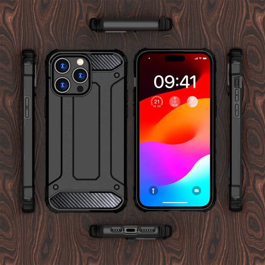 Military Rugged Armor Case For iPhone 14 13 12 Mini 11 Pro Xs Max XR 7 8 Plus SE 2020 2022 Shockproof Protection Back Cover