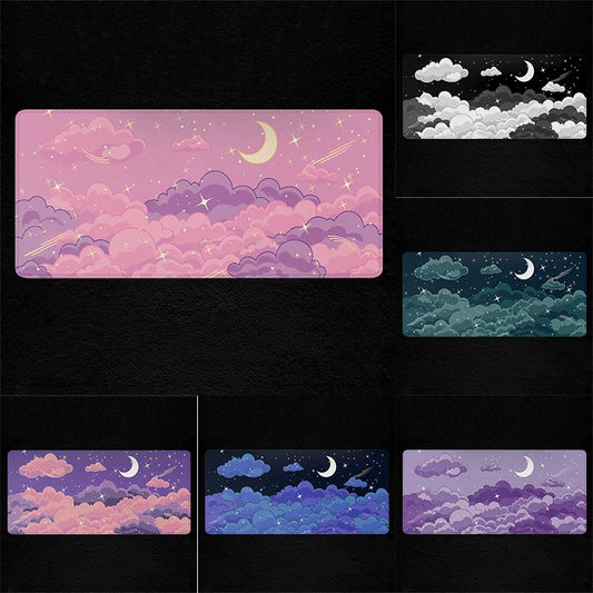 Mause Pad Skyscape Gaming Mat Anime Mouse Pad Desk Accessories Office Pc Gamer Diy Gaming Computer Mousepad Mats