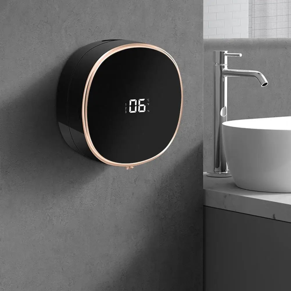 13.3*6cm Electric Touchless Soap Dispenser Wall Mount IPX5 Rechargeable Battery Operated High-tech Automatic Soap Dispensers