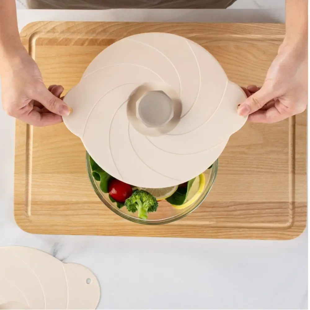 Self Sealing Food Fresh Lids Tableware Anti Overflow Silicone Pot Cover Reusable Preservation Lids Fresh Keeping Cover Cookware