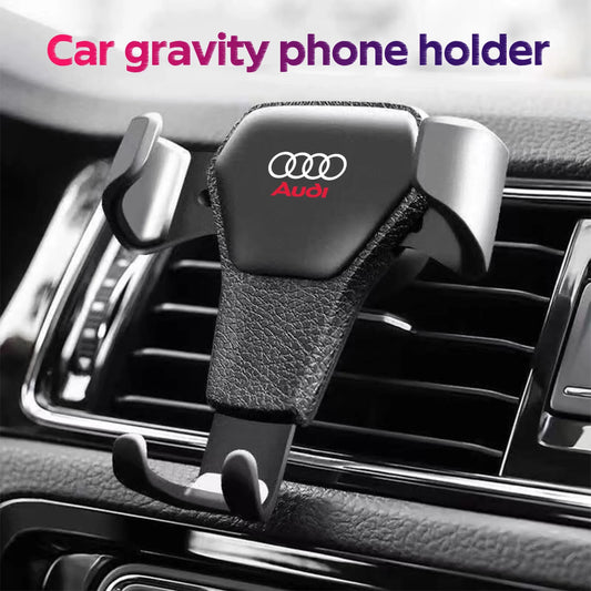 Car Emblem Mobile Phone Holder Stand Accessories For Audi Sline TT A3 A4 A5 A6 A7 A8 Q3 Q5 Q7 Q8 C7 C6 C5 B5 B6 B7 B8 B9 D3