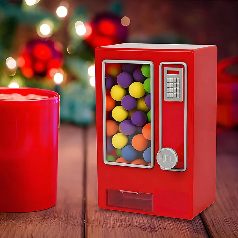 Terrific Mini Candy Machine, Manual Desktop Dispenser, Perfect for Christmas or Birthday Gifts