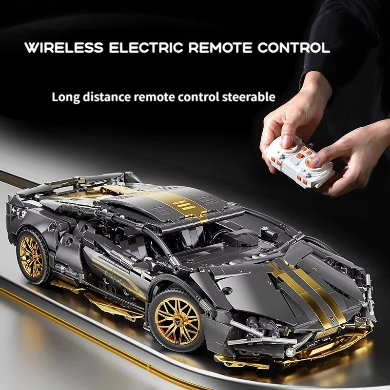 67129 Car MOC 1280pcs Building Blocks Sports Car Model Kit - 1:14 Scale Adult Collectible Construction Toy