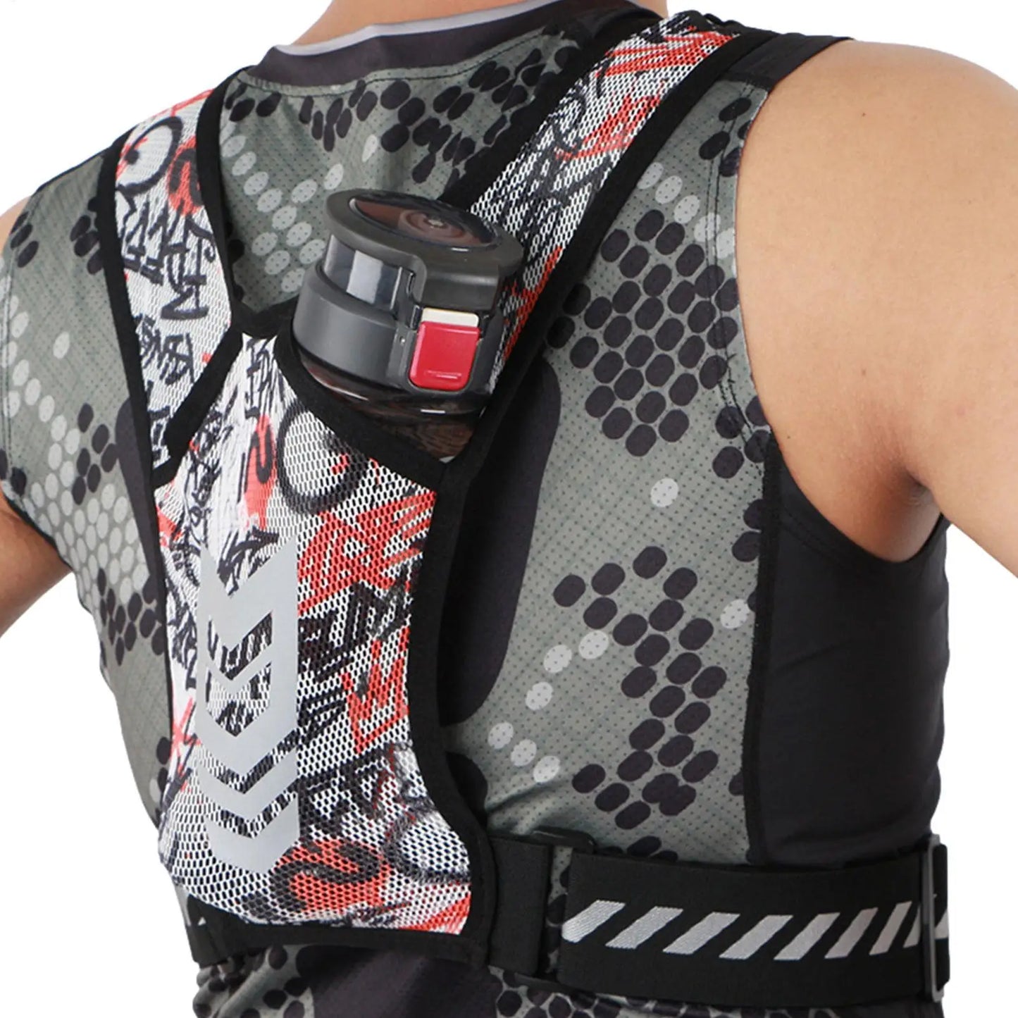 Outdoor Running Backpack Reflective Ultra-light Breathable Vest Trail Running Mobile Phone Backpack Fitness Running Accessories