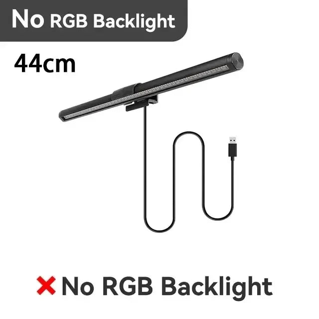 RGB Desktop Atmosphere Light Strip LED Eye Protection Learning Reading Hanging Lamp PC Display Screen Lighting Night Light