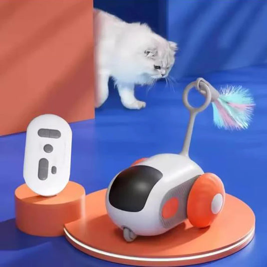 Pet Gravity Smart Run-about Car; Automatic Cat Toy Ball; Pet Electric Remote Control Car; Electric Cat Teaser Car.