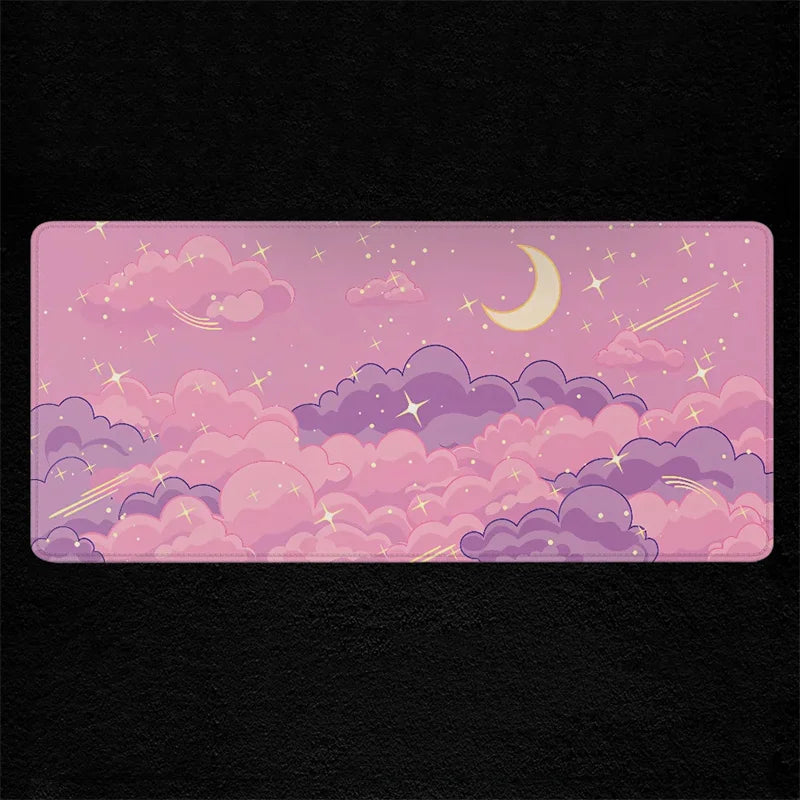 Mause Pad Skyscape Gaming Mat Anime Mouse Pad Desk Accessories Office Pc Gamer Diy Gaming Computer Mousepad Mats