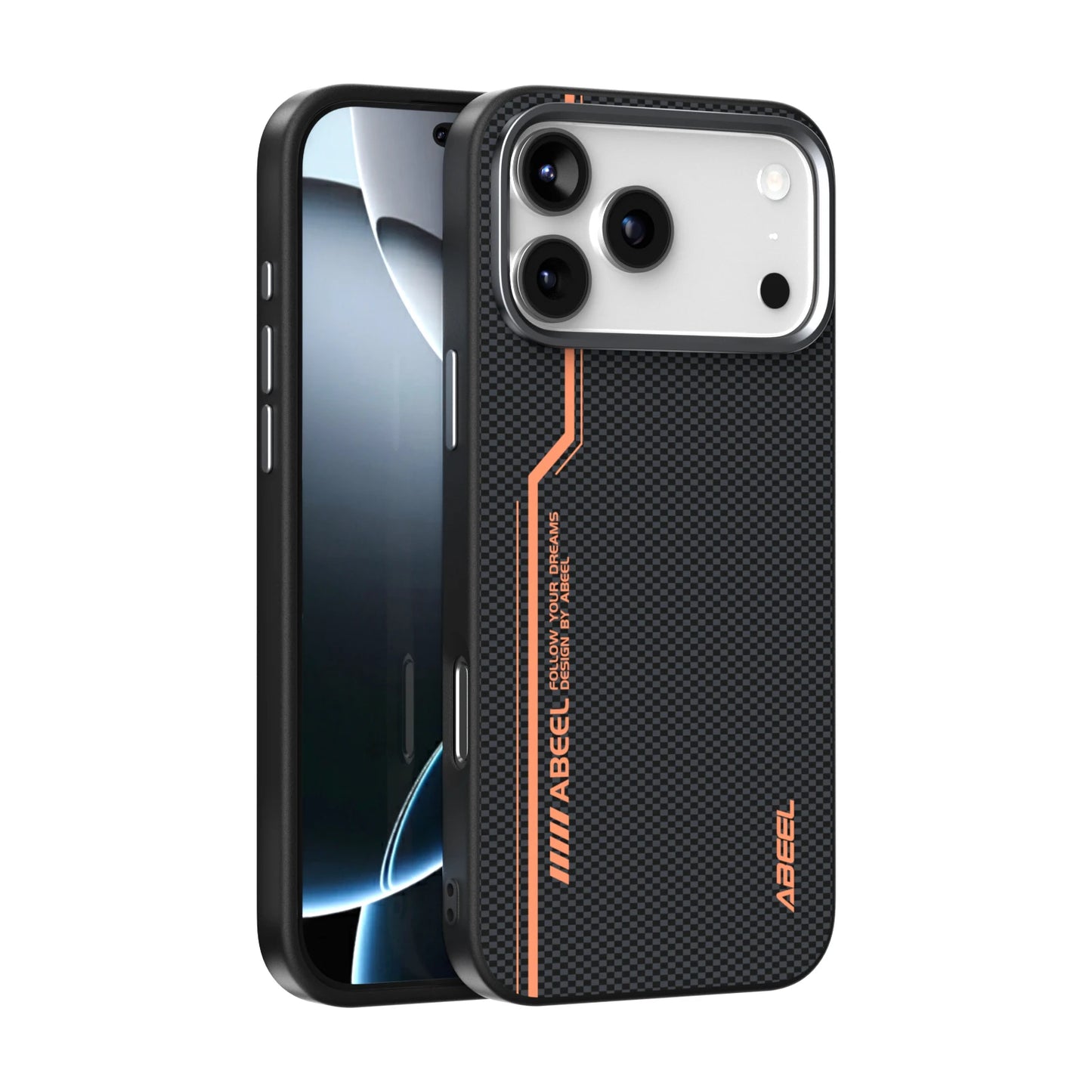New Luxury Fashion Man Carbon Fiber Slim Case For IPhone 17 Air 17 Pro Max Full-pack Skin-Friendly Anti-Drop Protect Cover Funda