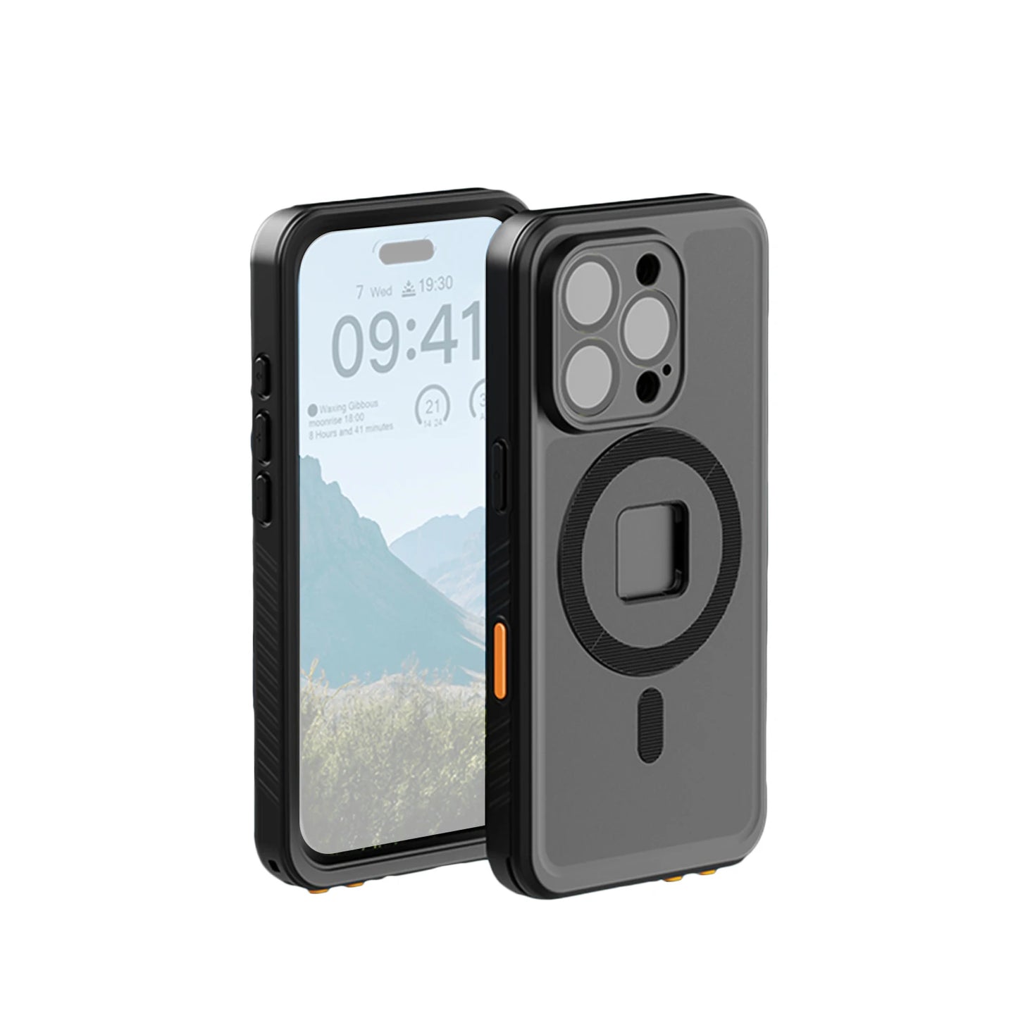 Waterproof Phone Case Magnetic Diving Case for Phone IP68 Waterproof Underwater Housing Protective Case for iPhone Phone