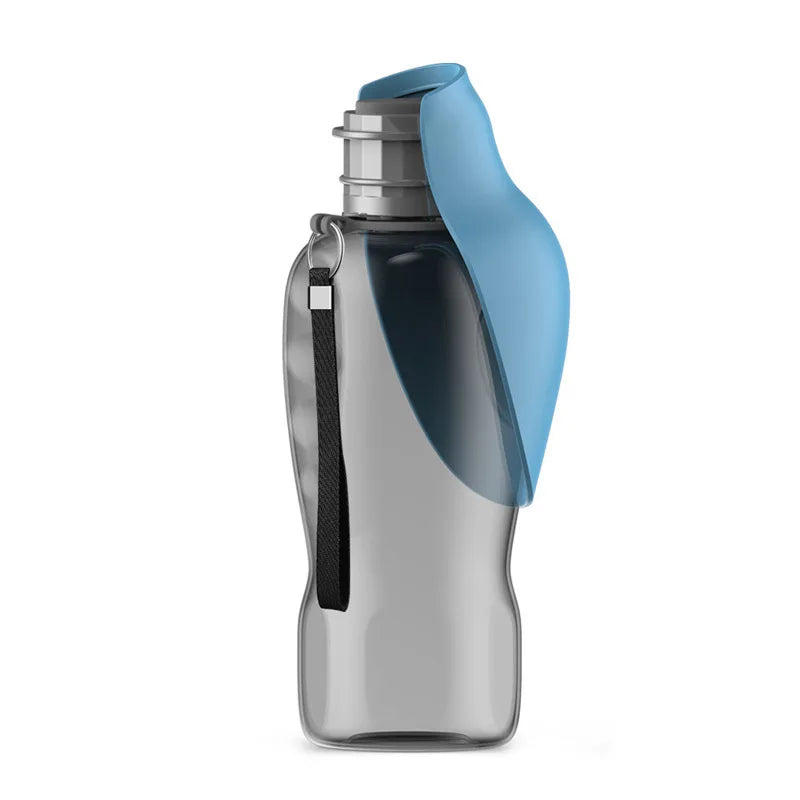 Pets go out with water bottles, dogs, outdoor portable water bottles, large capacity foldable cat water dispensers, cross-border