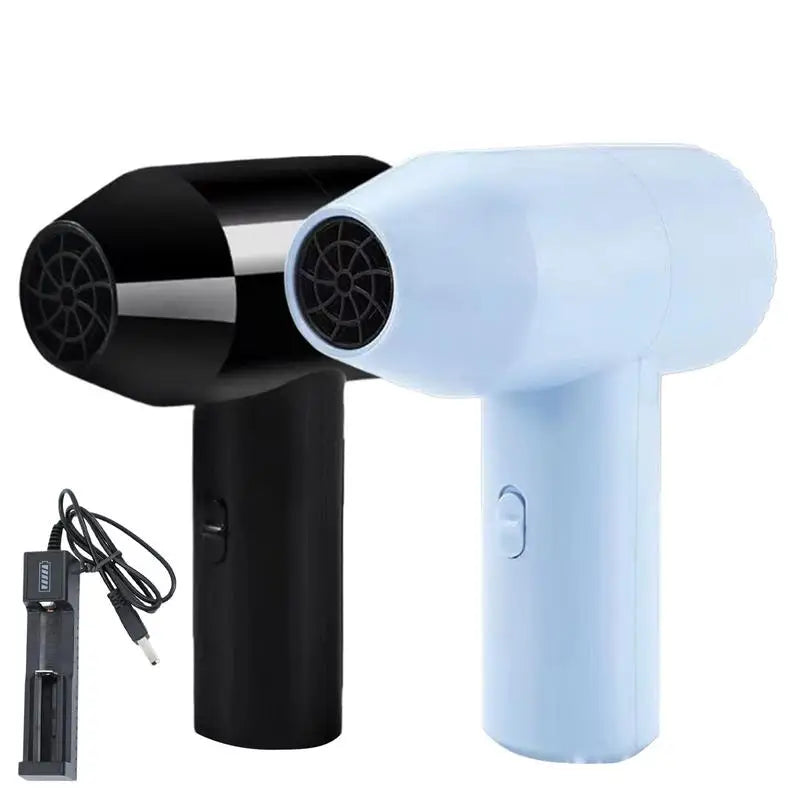 Hair Dryer Cordless USB Rechargeable Portable Blow Dryer Cordless Low Noise Wireless Hair Dryer for Art Students and Artists