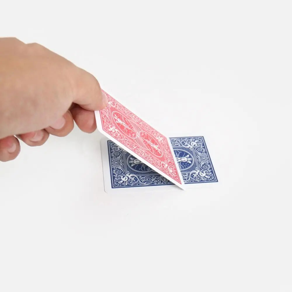 Blue Change Red Card Color Change Change Color Close Up Changing Color Card Fun Shin Lim Deck Magic Tricks Card