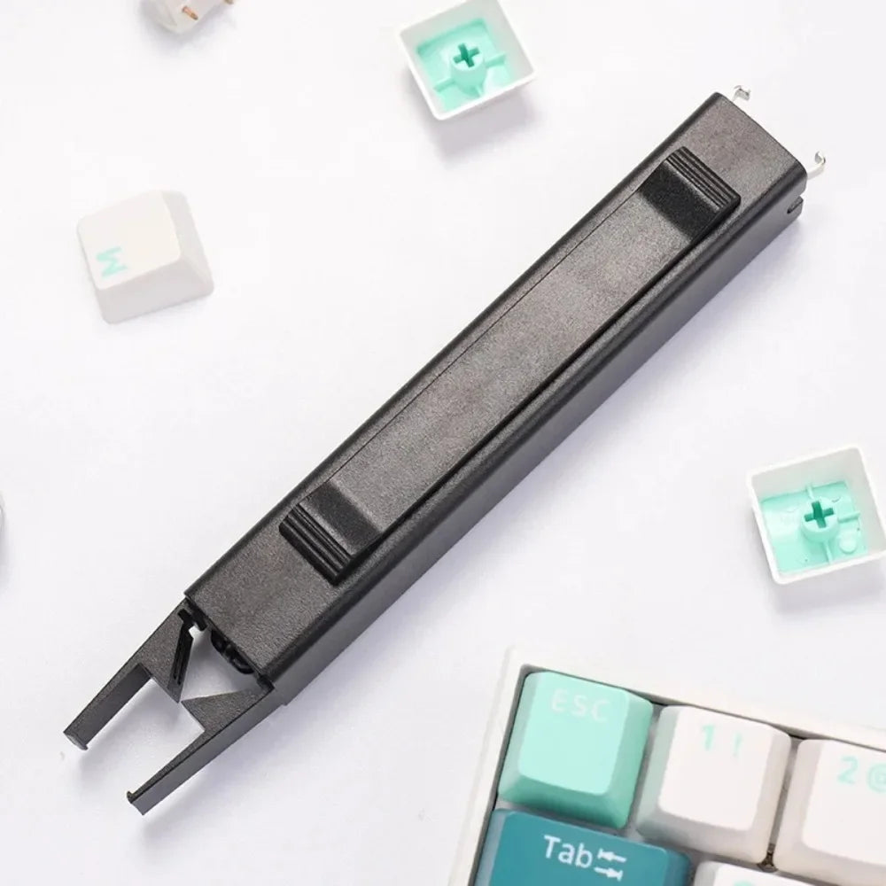 2 In 1 Switch Puller Keycap Puller Key Switch Keycap Puller for Mechanical Keyboard Gaming Keyboard Switches DIY Cleaning Tool