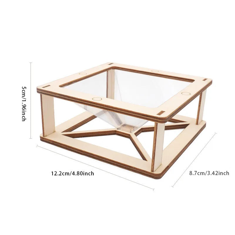 3D holographic projector scientific production of children's handmade puzzles DIY experimental materials small production toys