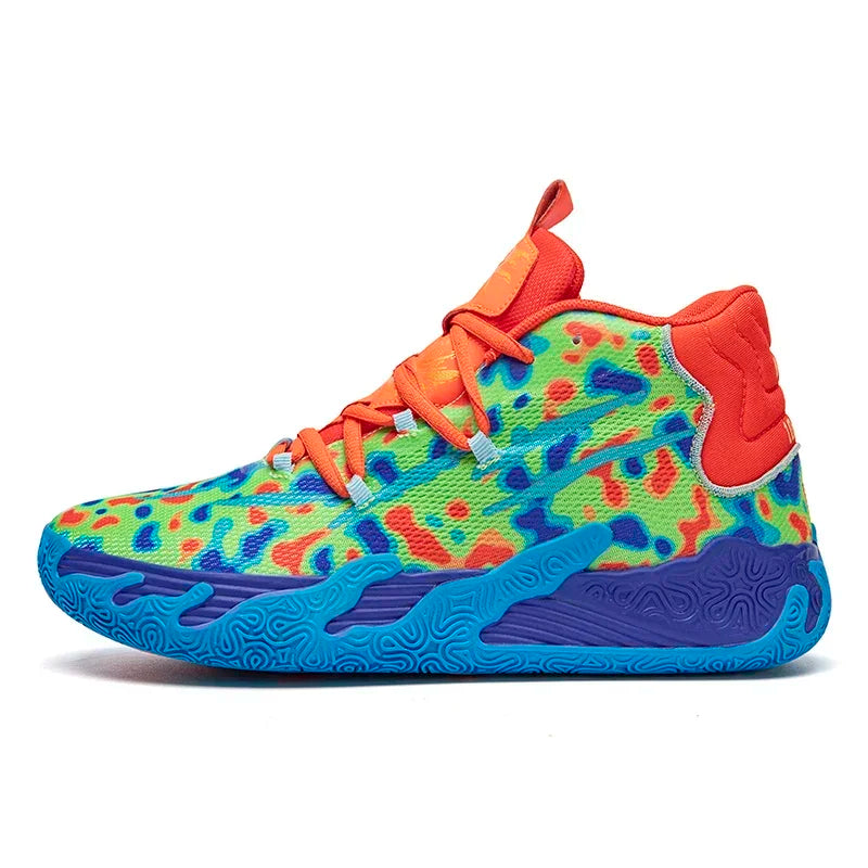 2025 New Basketball Shoes Men Breathable Comfortable Sneakers Training Sports Basketball Sneakers Women Shoes