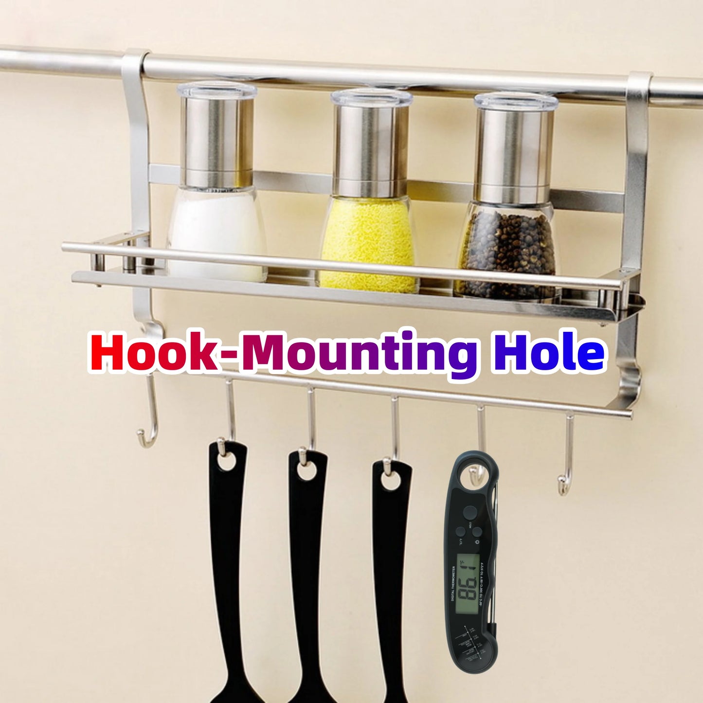 Kitchen tools Digital Food Thermometer for Cooking and Baking Kit Instant Read Meat Thermometer with Backlight Hold Function