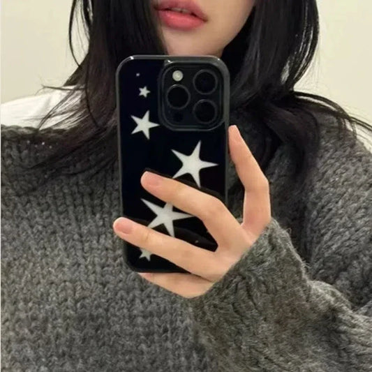 Ins Korean Lovely Young Girl Phone Case For iPhone 17 AIR 16 Pro Max 15 14 13 12 11 Pro X Xr Xs max Mini 8 Plus Y2K Phone Cases