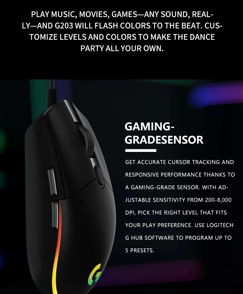 Elevate Your Gaming Aesthetic with Logitech G102 RGB