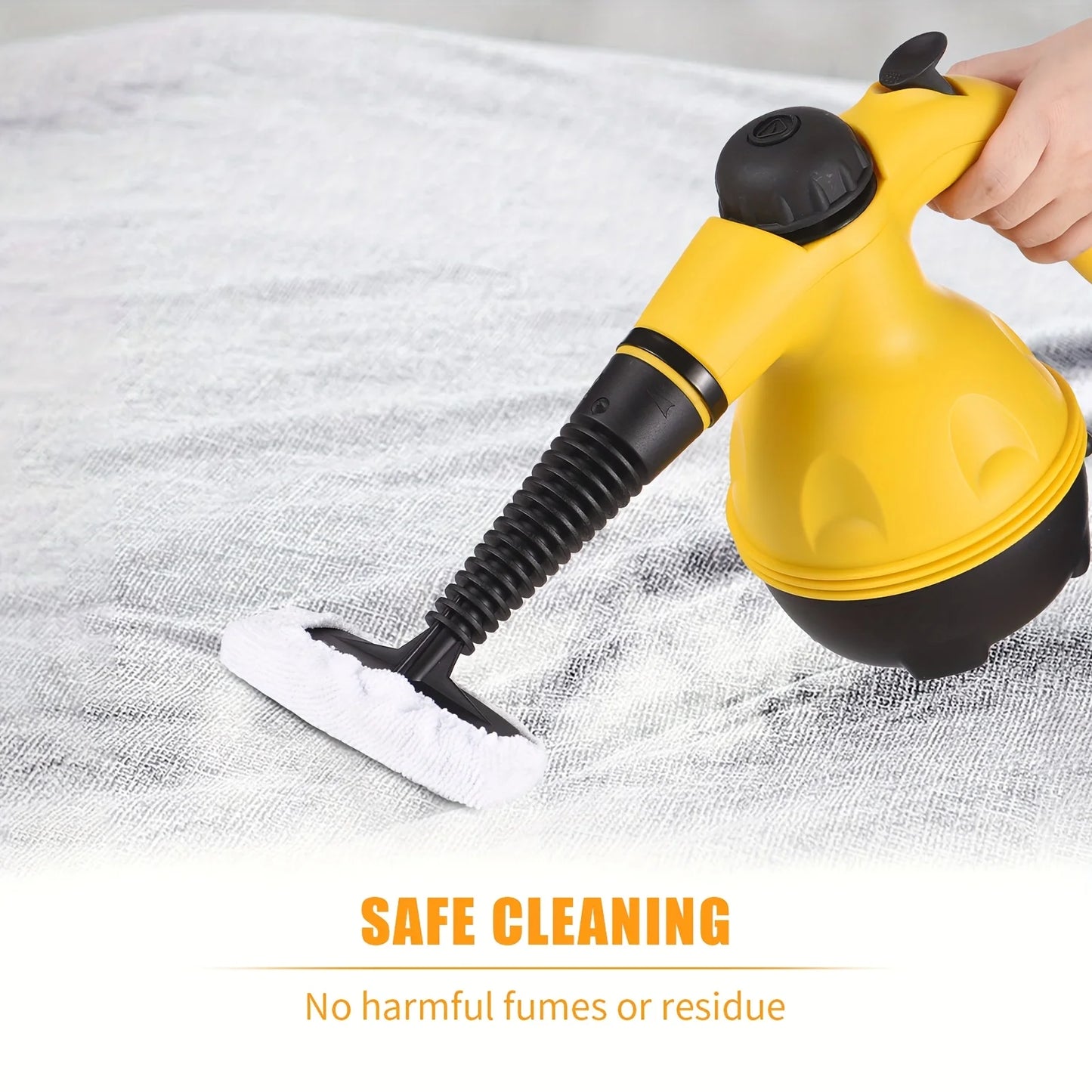 Handheld Steam Cleaner Portable High Temperature Pressurized Steam Cleaning Machine For Kitchen Sofa Bathroom Car Window