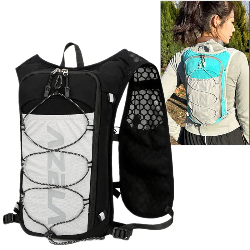Running Cycling Hydration Vest Backpack Lightweight Water Backpack Hydration Backpack Running Vest for Hiking Cycling Running
