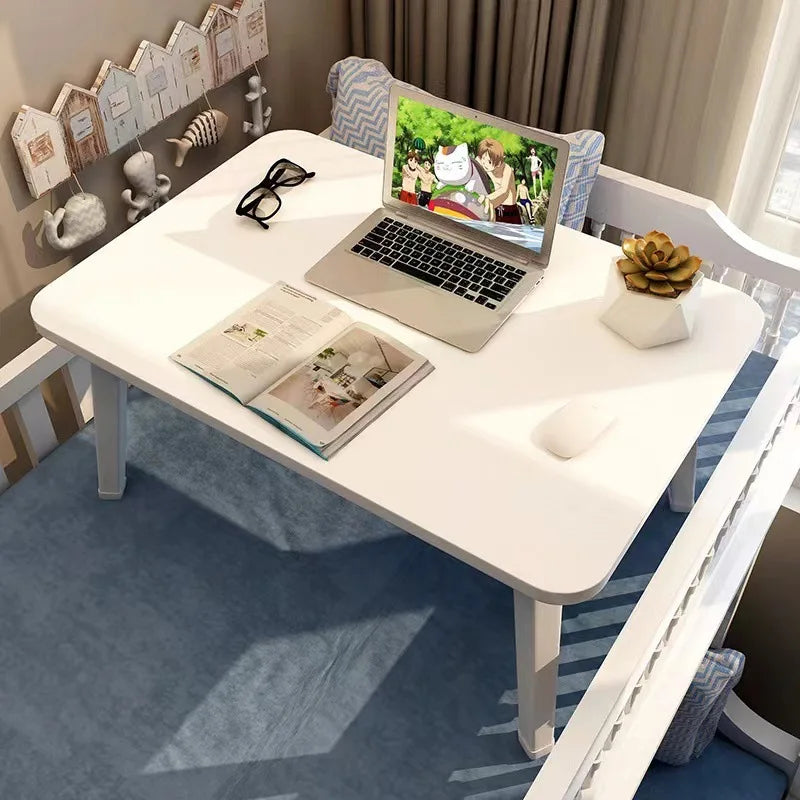 Computer Desk Folding Small Table College Students Study Dormitory Bedroom Lazy High Bed Sillon De Escritorio Office Furniture