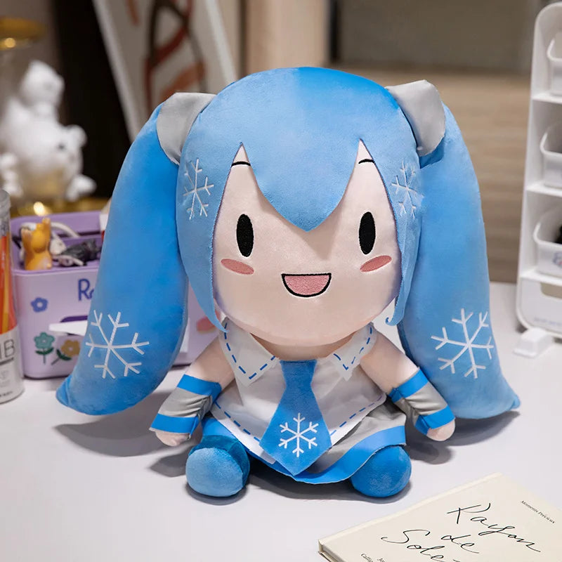 Anime Original Miku Fufu Plush Toys Preciality Collection SEGA Hatsune Miku Spring Onion stuffed dolls Toys Kids Birthday Gifts