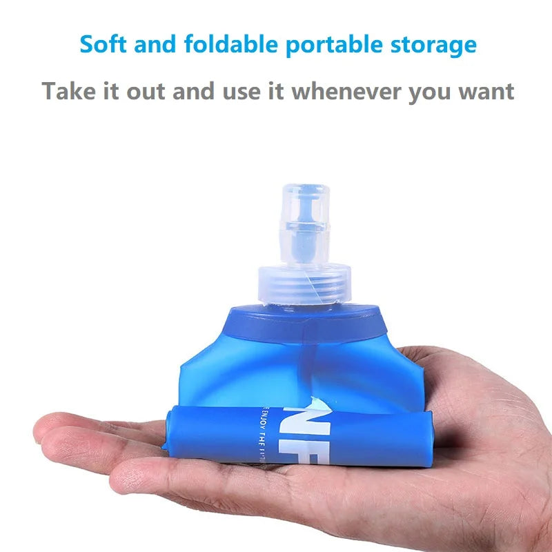 New Flask 500ml Running Soft Water Bottle Running Soft Flask Gourde Silicone Water Bottle Running Bottle YDSH02