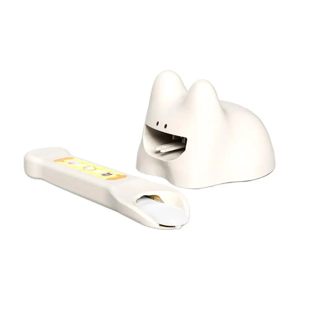 Rabbit Pudding Pretend Play Feeding Set Kids Simulation Play House Toy Early Education Interactive Toy with Kid-Safe Material