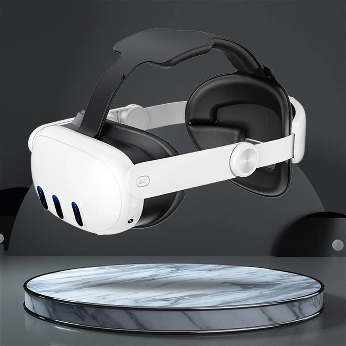 For Quest 3 Accessories Adjustable Head Strap Replacement for Enhanced Comfort Support & Gaming Immersion A