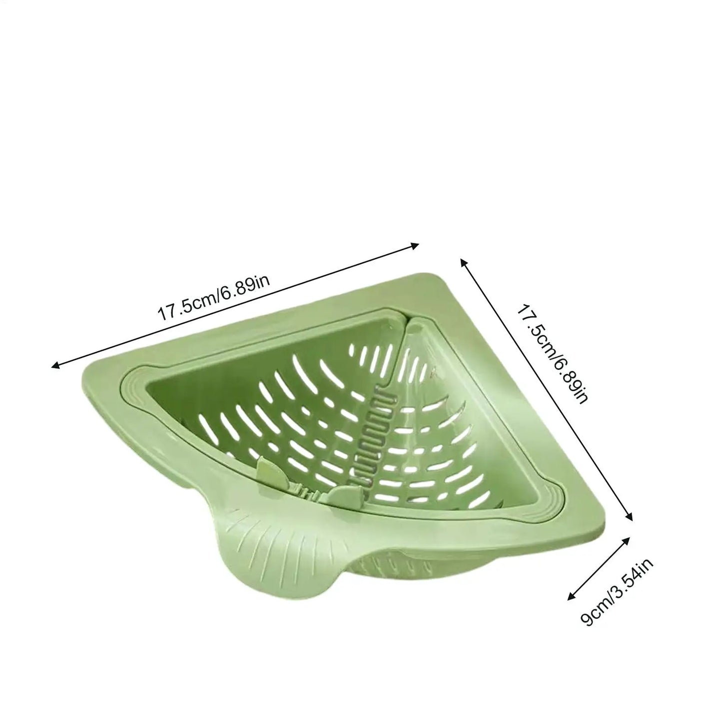 Magnetic Kitchen Sink Strainer Corner Drainer Kitchen Sink Drain Strainer Basket For Garbage Disposal Home Apartment Restaurant