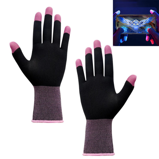 1 Pair Touch Screen Gloves Highly Sensitive Game Playing Gloves Anti-Sweat Breathable for PUBG E-Sports Sara Gaming Gloves