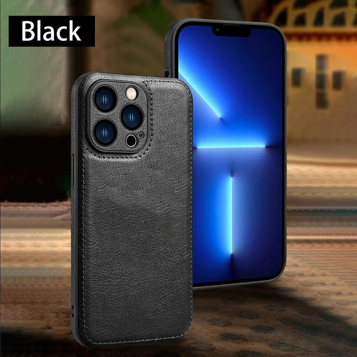Soft Leather Case for iPhone 17 14 13 12 11 16 Pro Max XR 15 Plus Air Ultra Thin Lens Protection iphone16 16Pro Cover Coque