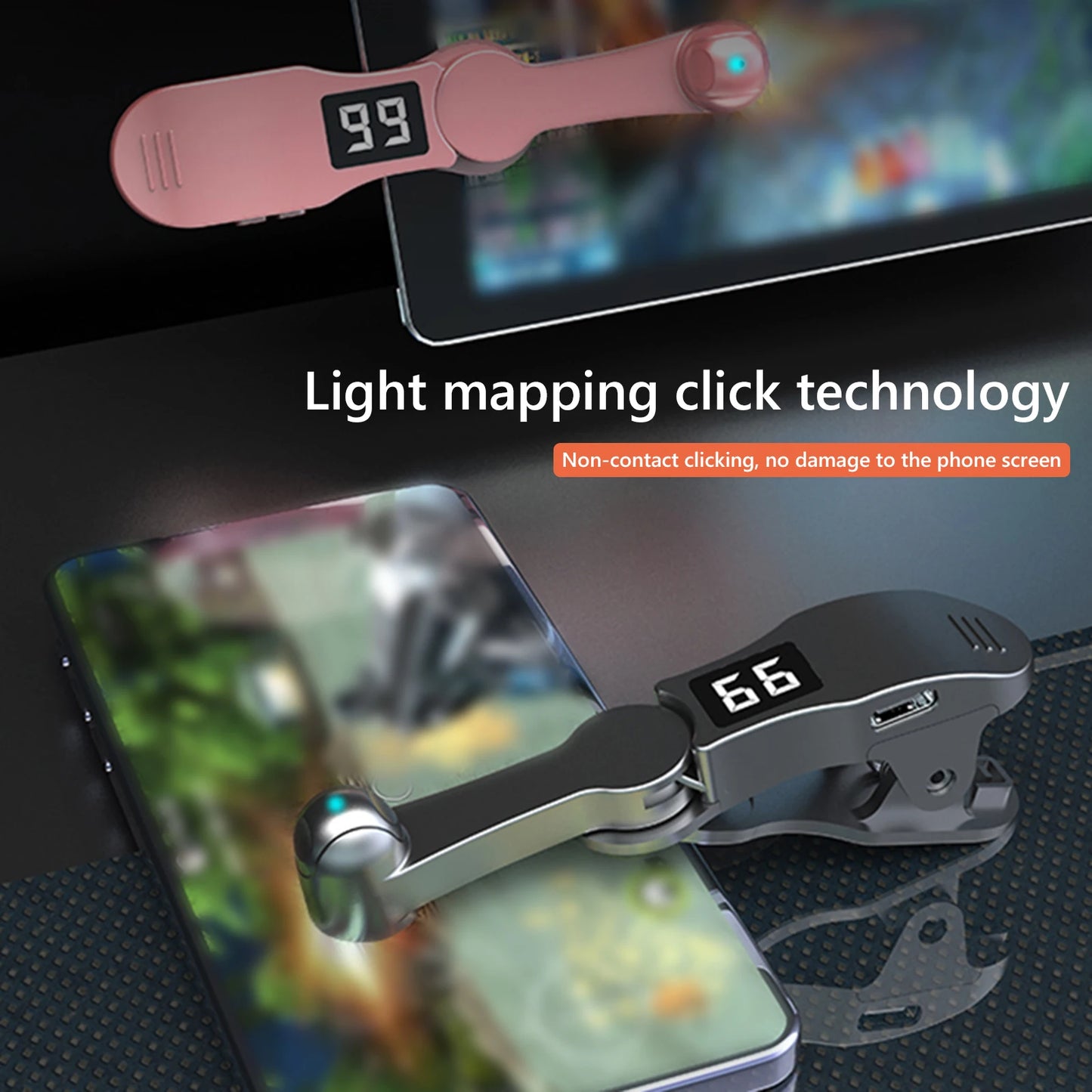 Screen Auto Clicker Simulated Finger Clicking For Smart Phone Apps Tik Tok Video Live Streaming Gadget Game Screen Touch Device