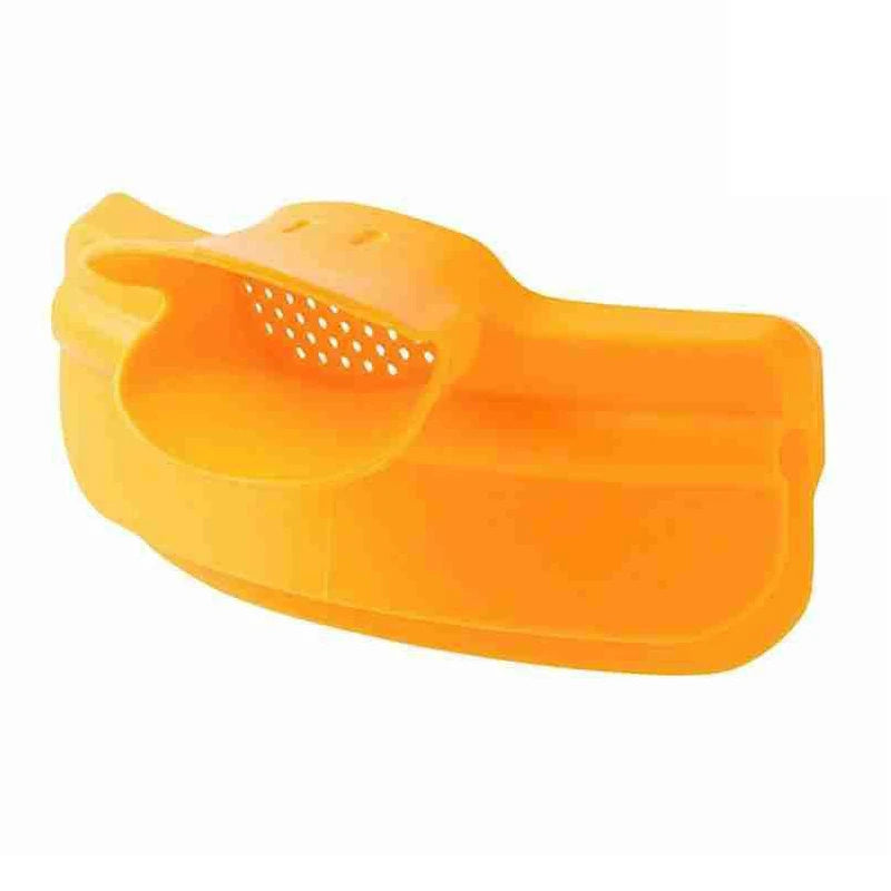 Silicone Pot Side Drainage Guide Nozzle Anti-Spill Cute Duckbill Shape Kitchen Soup Pouring Funnel Clip Spaghetti Funnel Filter